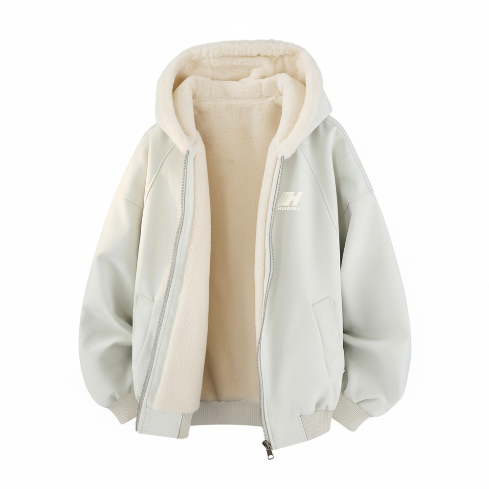 

Пуховик Unisex Hooded Thickened HUANQIU, оранжевый[fleece-lined temperature lock]