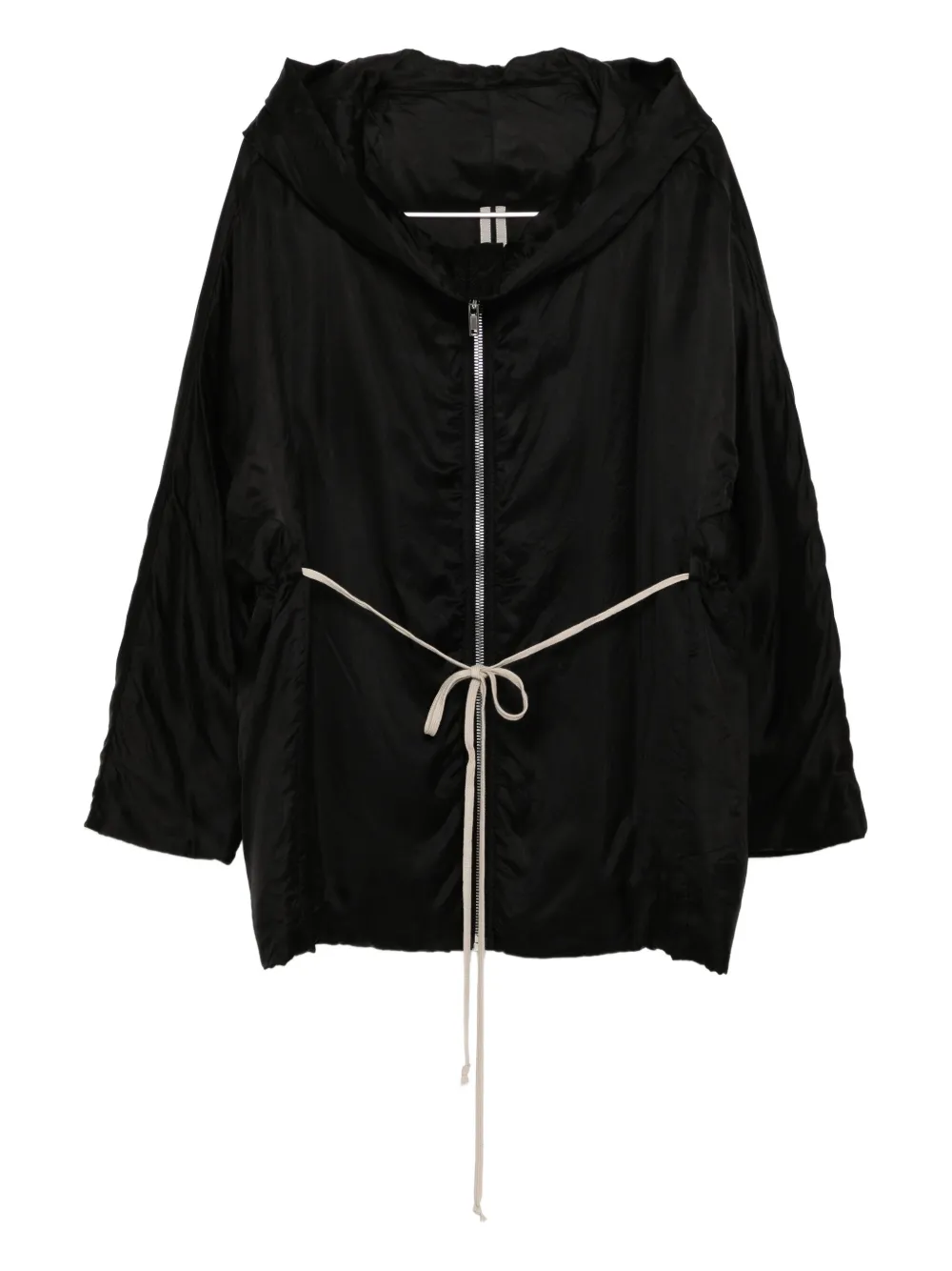 

Куртка с кулиской Rick Owens, черный