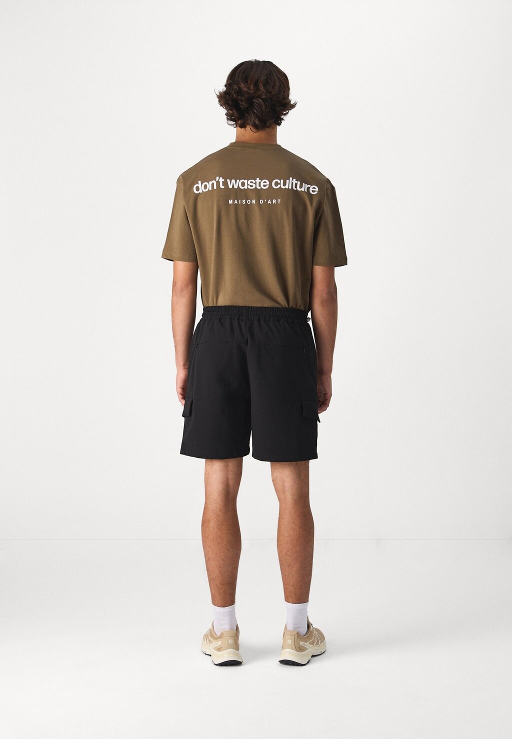 

Шорты PHAREZ UNISEX Don't Waste Culture, черный