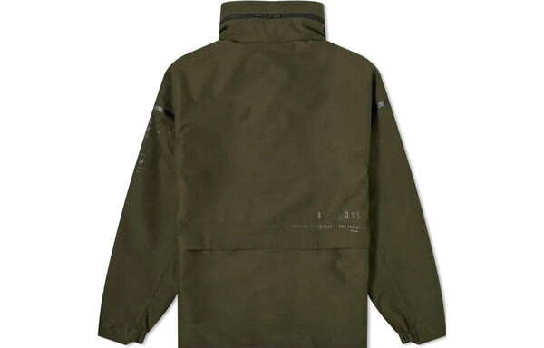 Куртка adidas Loose Outdoor Sports Hooded Jacket Green, зеленый — фото 2