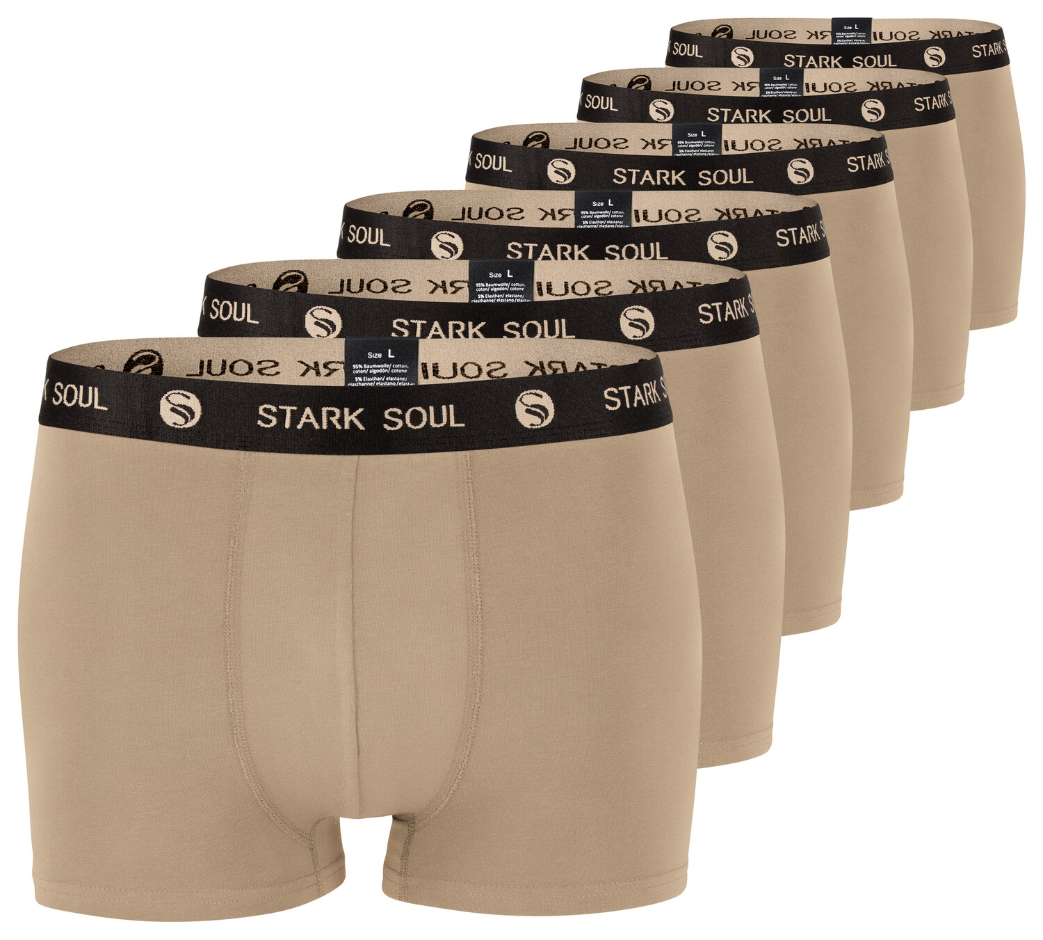 

Боксеры Stark Soul Boxershorts 6' шт, серо-коричневый