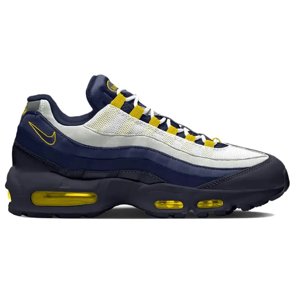 Eric Koston x Air Max 95 низкие повседневные кроссовки для бега unisex белый Nike, синий белый — фото 4