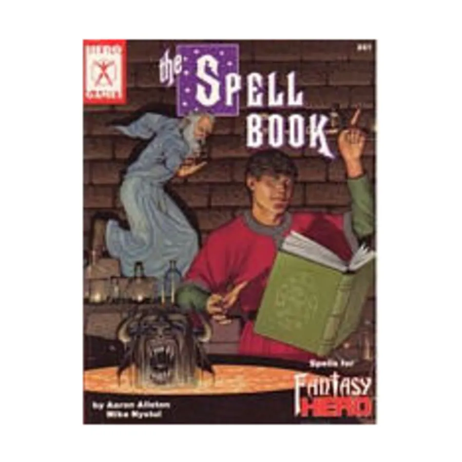 

Fantasy Hero - The Spell Book, Hero System & Champions (3rd Edition), мягкая обложка