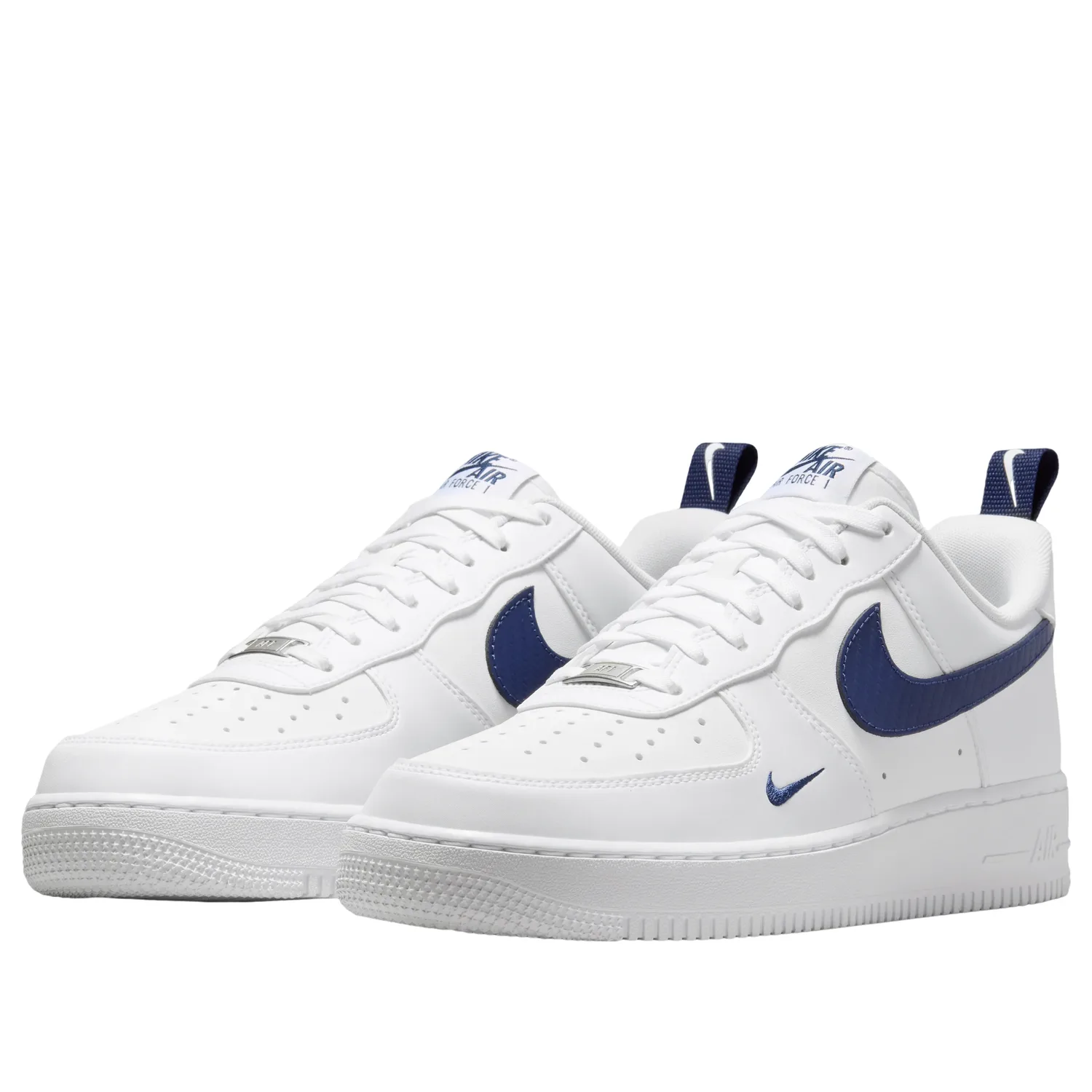 Кроссовки Nike Air Force 1 '07 'White Midnight Navy' — фото 4
