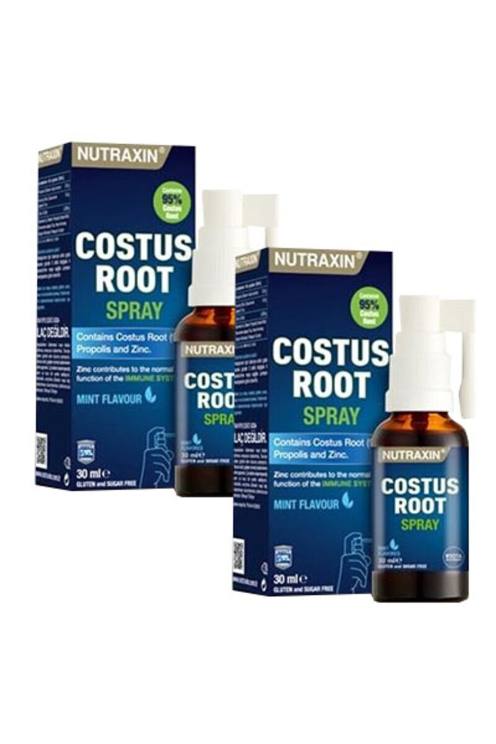 

Nutraxin Costus Root спрей с прополисом, 30 мл, 2 упаковки