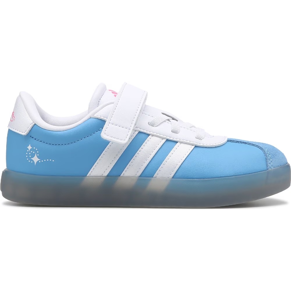 Детские кроссовки vl court 3.0 от Adidas для маленьких детей, blue/cinderella. — фото 2