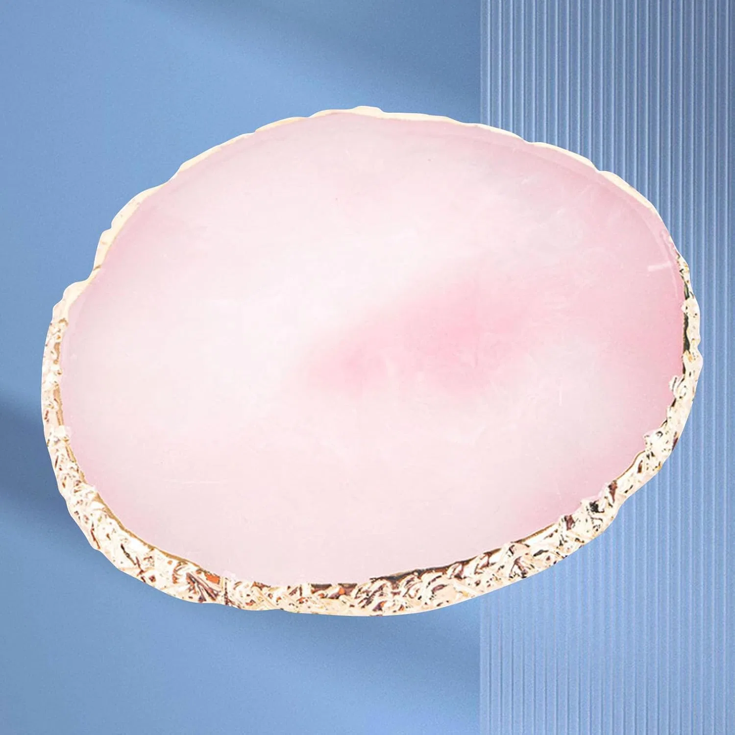 Палитра для ногтей с текстурой агата, розовая, Generic