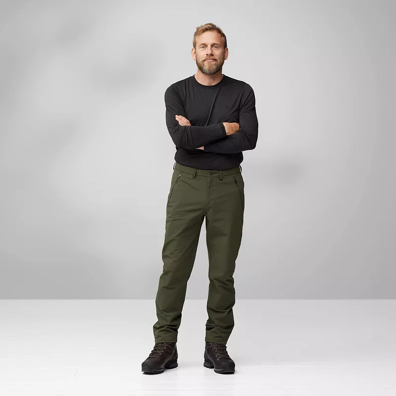 

Мужские зимние брюки стрейч Fjallraven Abisko, цвет Deep Forest