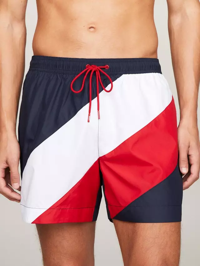 

Шорты для плавания Tommy Hilfiger Flag, цвет blue/multi