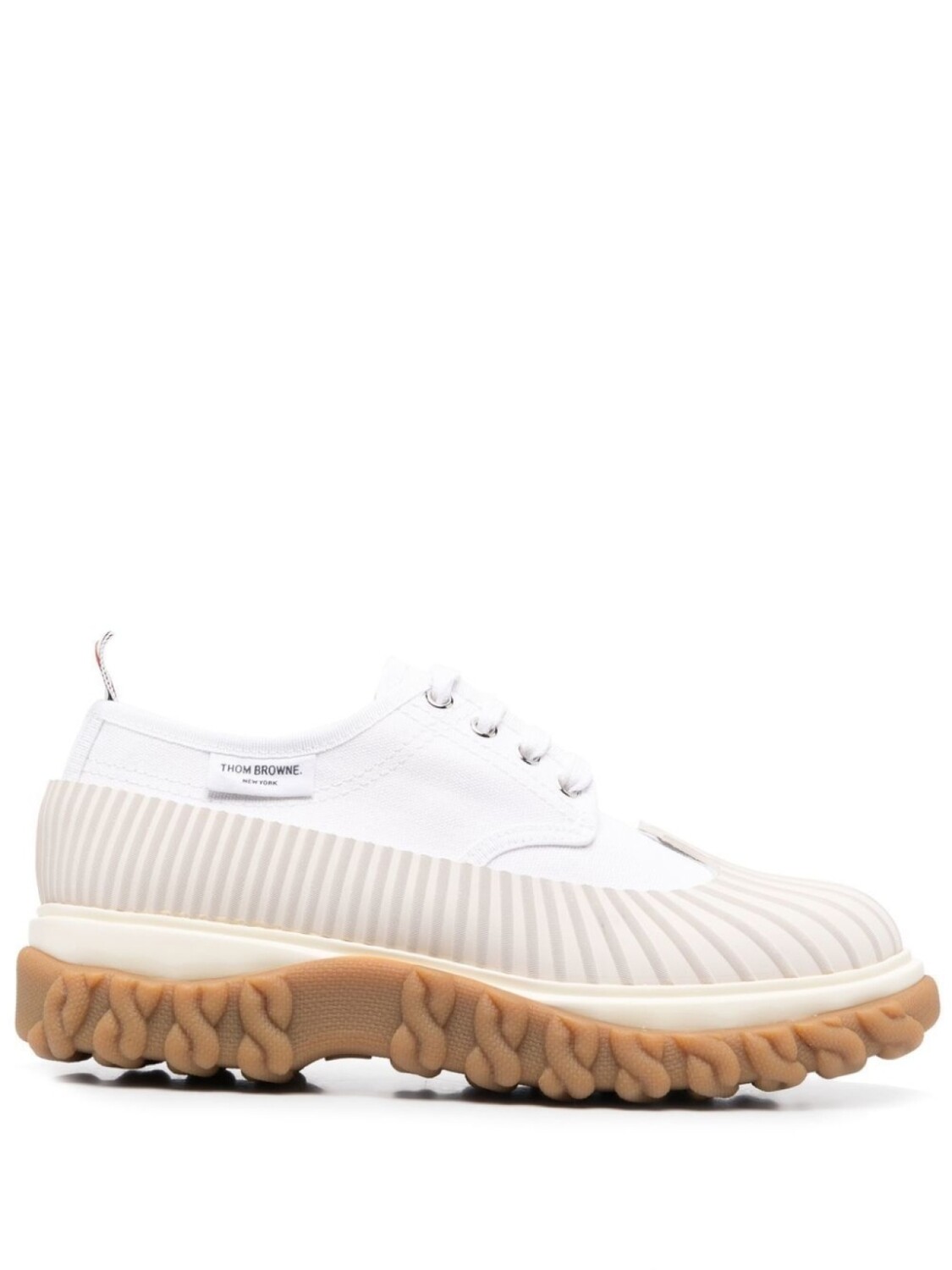 

Туфли на шнуровке Thom Browne, белый