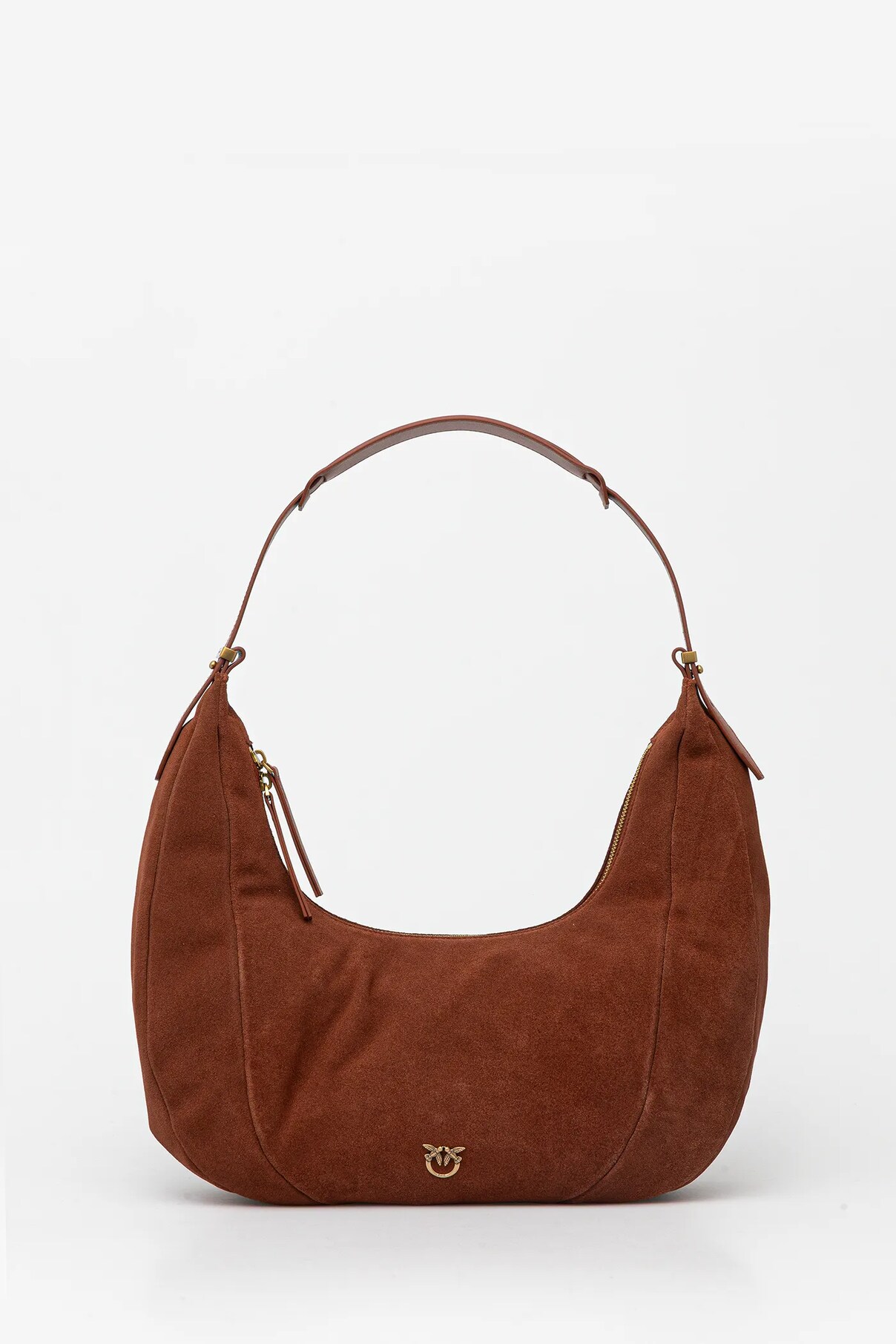 

Замшевая сумка Pinko, коричневый