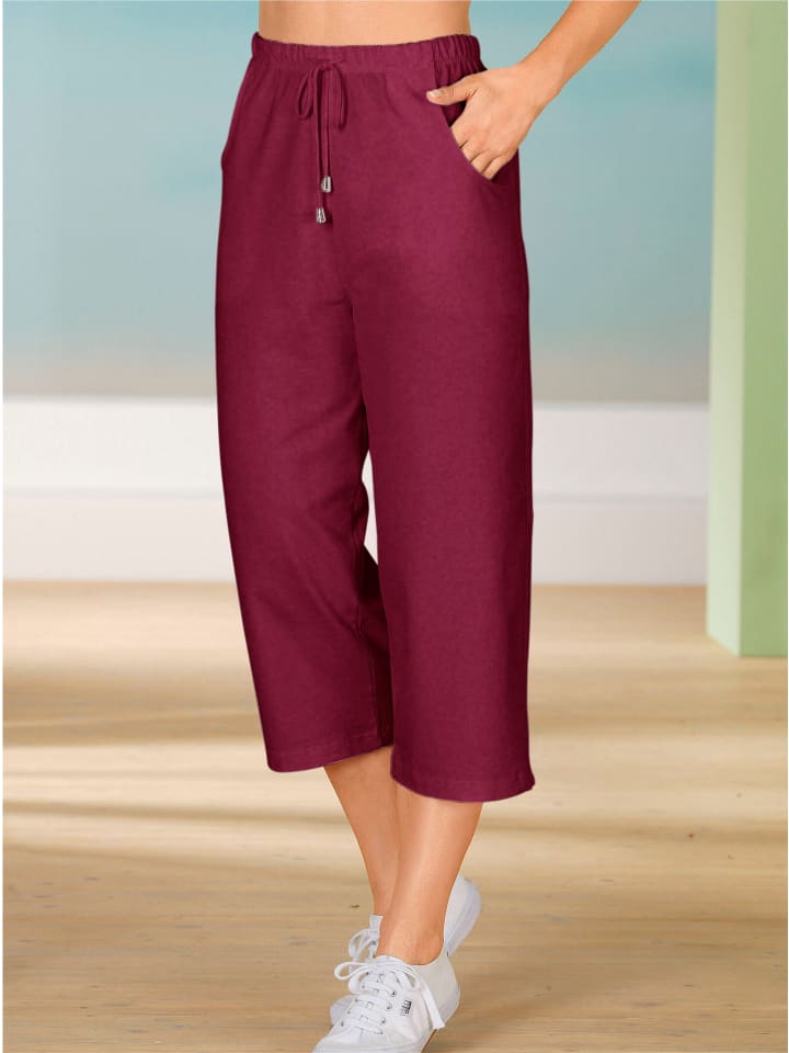 

Тканевые брюки Sieh an!, бордовый