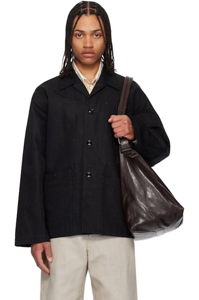 

Черная свободная куртка SB Workwear LEMAIRE