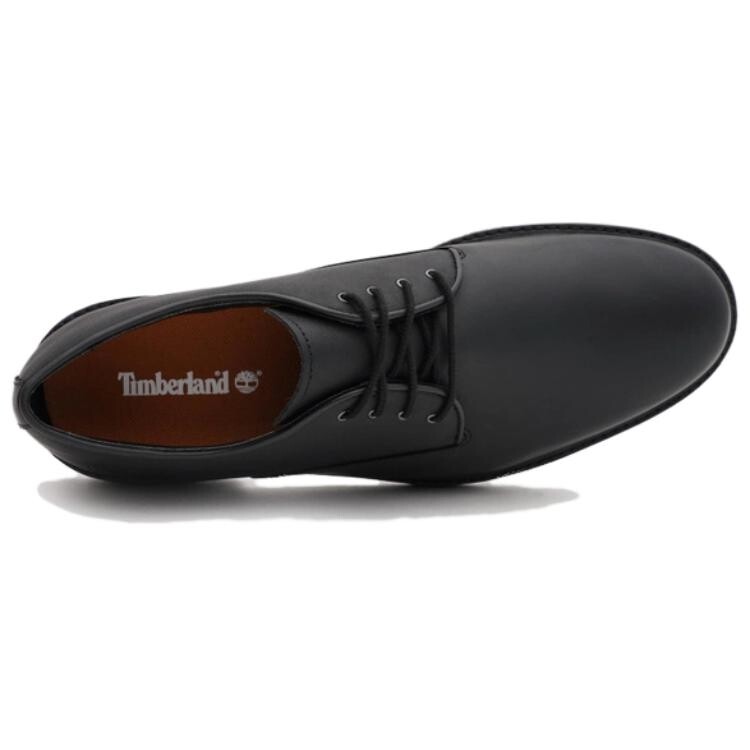 Мужские ботинки Timberland классические кожаные, черный — фото 4
