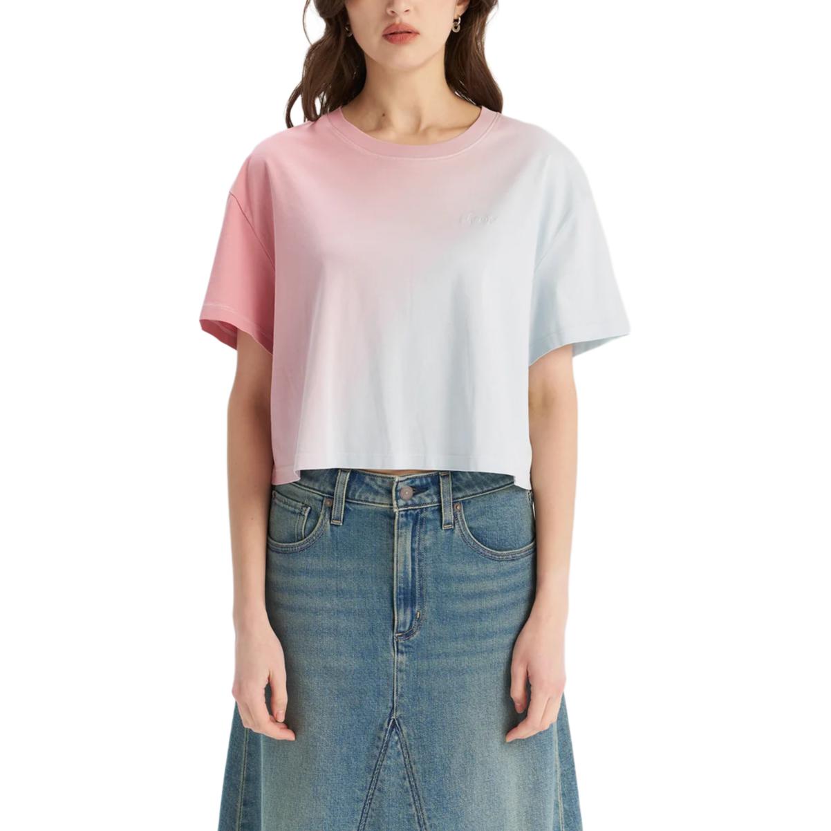 

Футболка женская разноцветная Levis, мультиколор