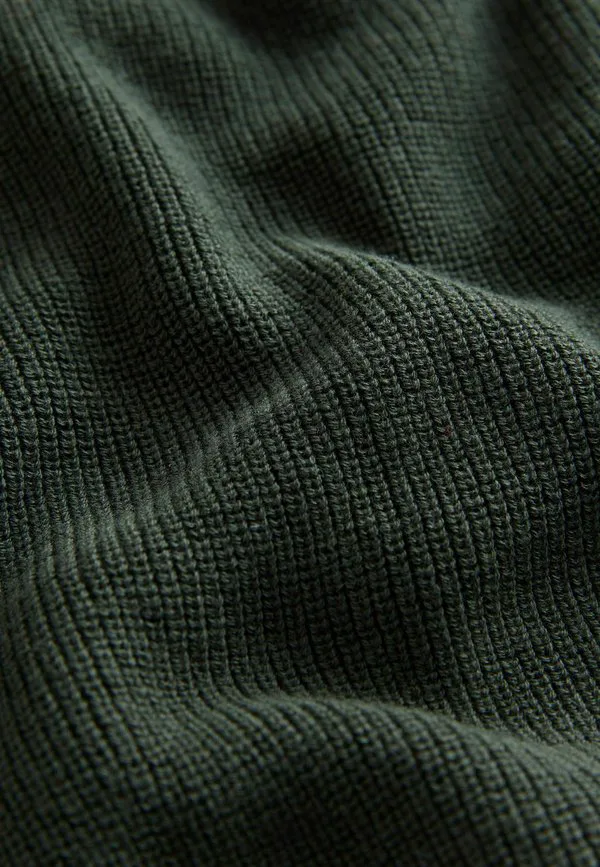 Джемпер с круглым вырезом и оленьим кроем Next, Dark Green — фото 2
