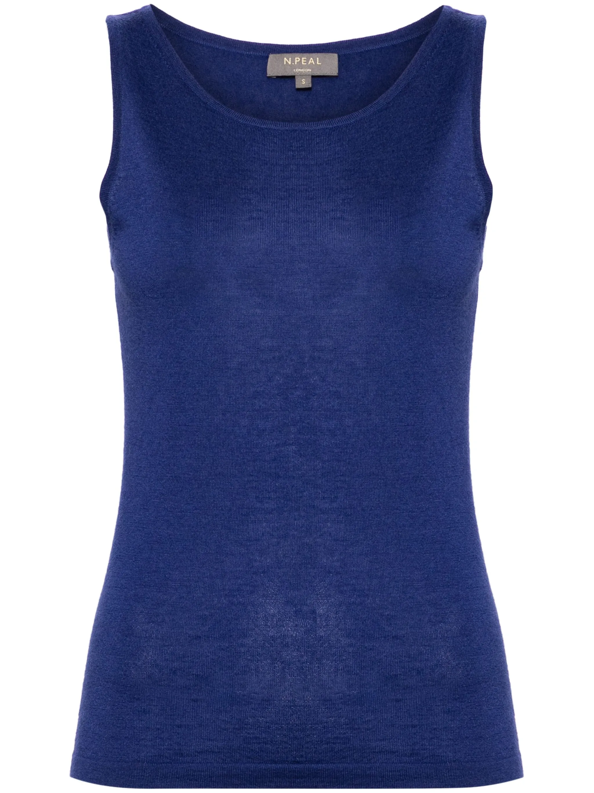 

Топ с U-образным вырезом N.Peal, синий