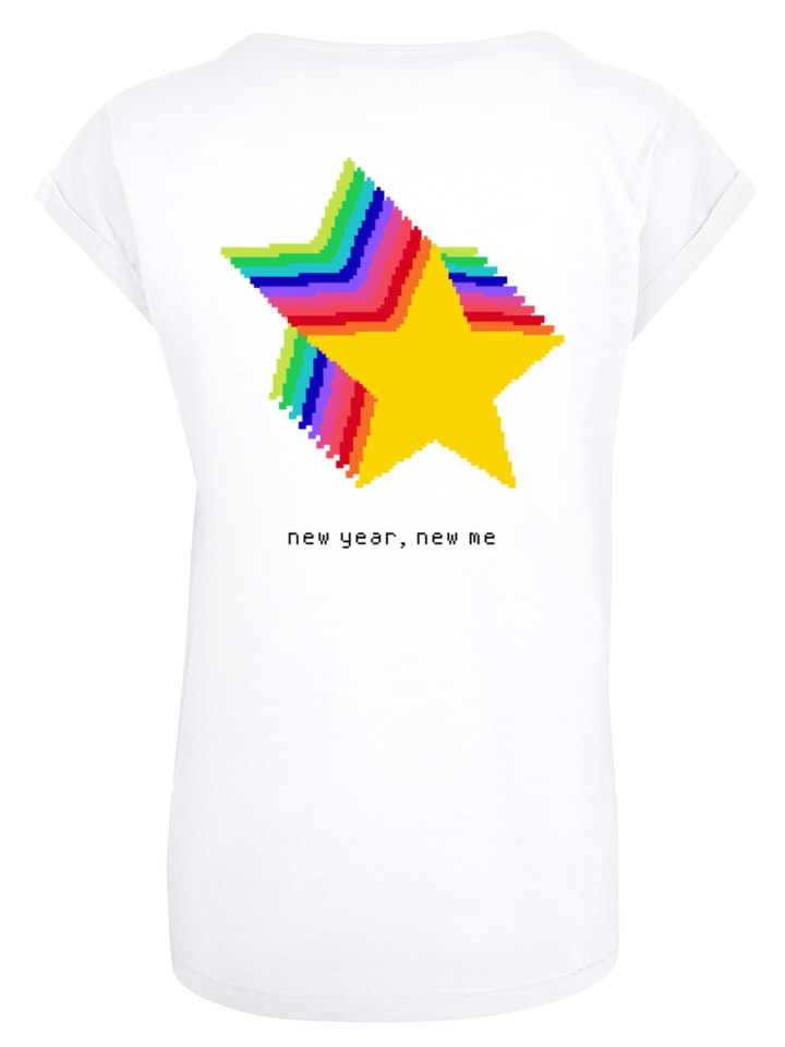 

F4NT4STIC Футболка «Новогодняя вечеринка: Только счастливые люди» белого цвета, Белый, F4NT4STIC Футболка «Новогодняя вечеринка: Только счастливые люди» белого цвета