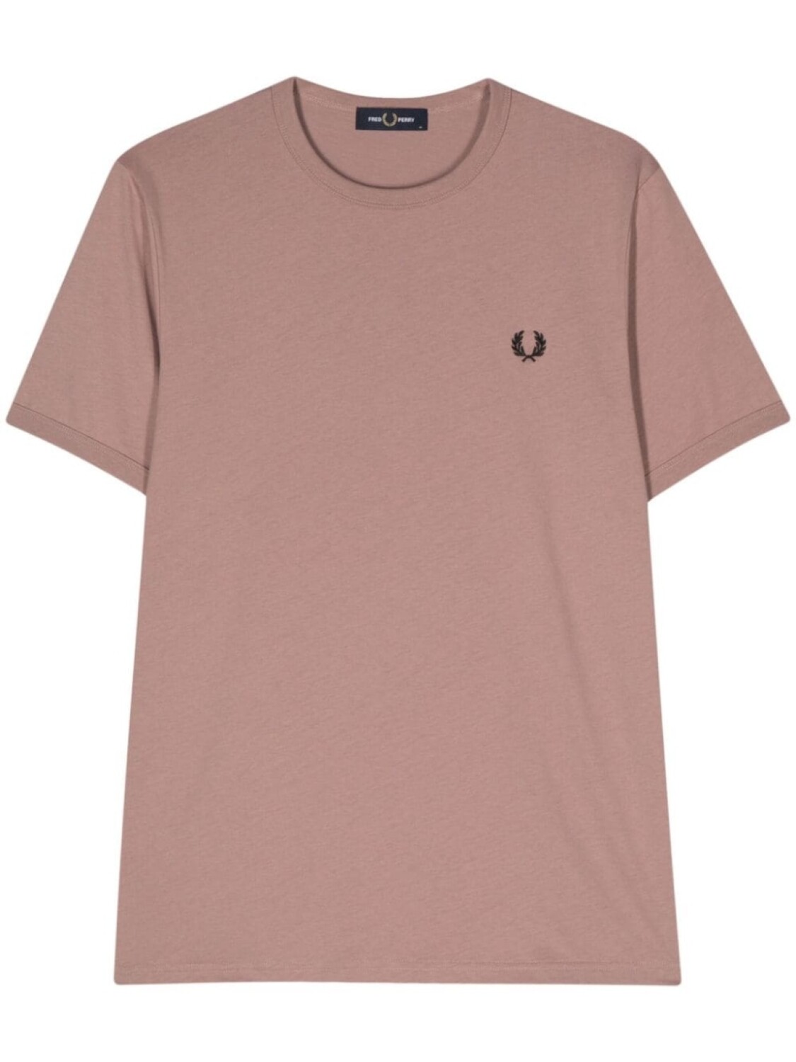 

Fred Perry футболка с вышитым логотипом, розовый