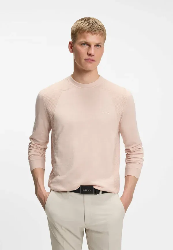 Толстовка Kn_Momentum lite cn jumper Boss, светло-оранжевый