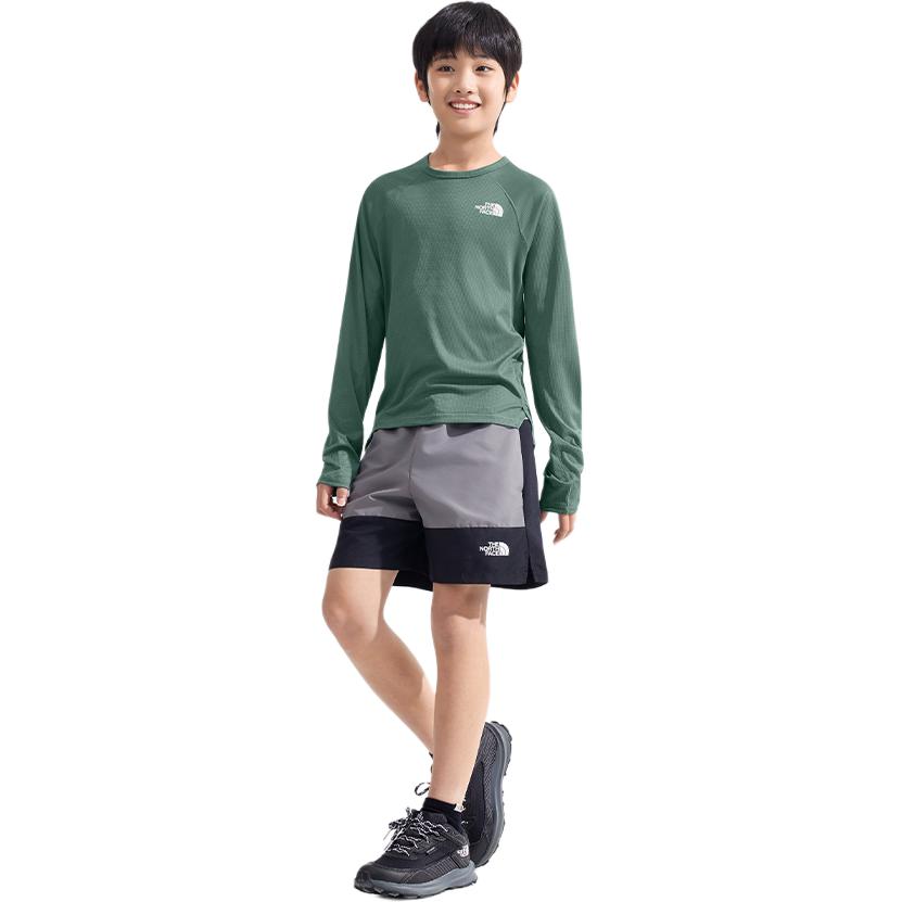 THE NORTH FACE Футболка SS25 HCH/Lushengs Green для детей 3-7 лет — фото 3