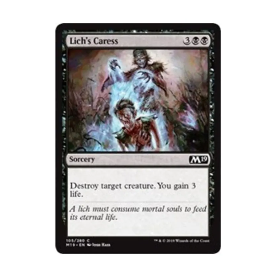 

CCG Ласка Лича (клавиша C), MTG - Core Set 2019