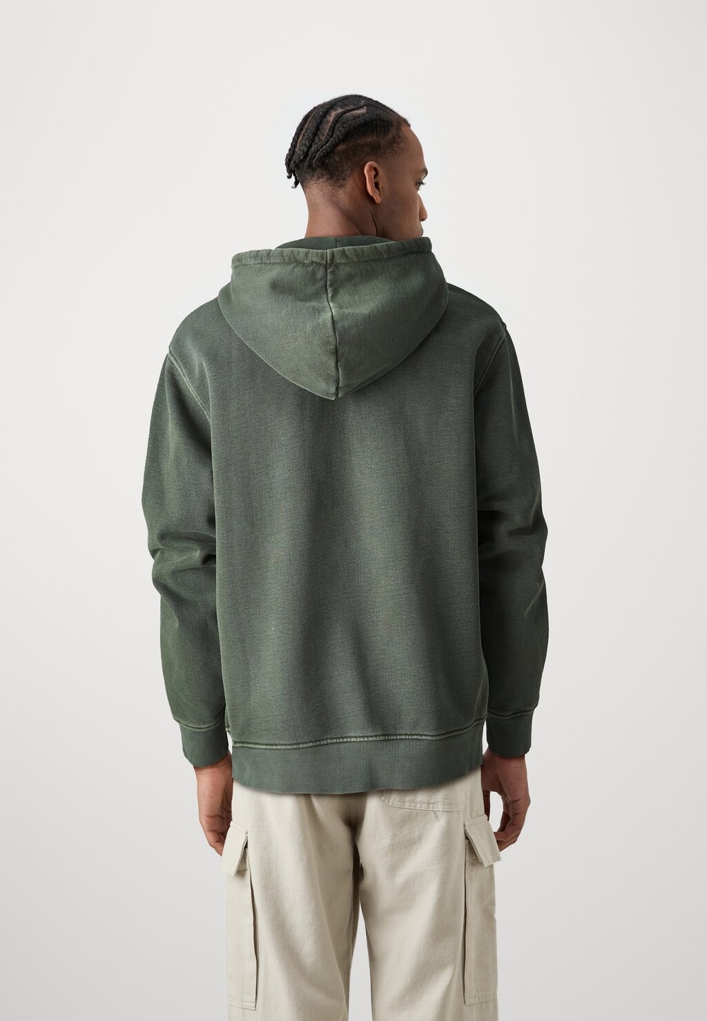 

Толстовка на молнии PIGMENT HOODIE Samsøe Samsøe, темно-зеленый