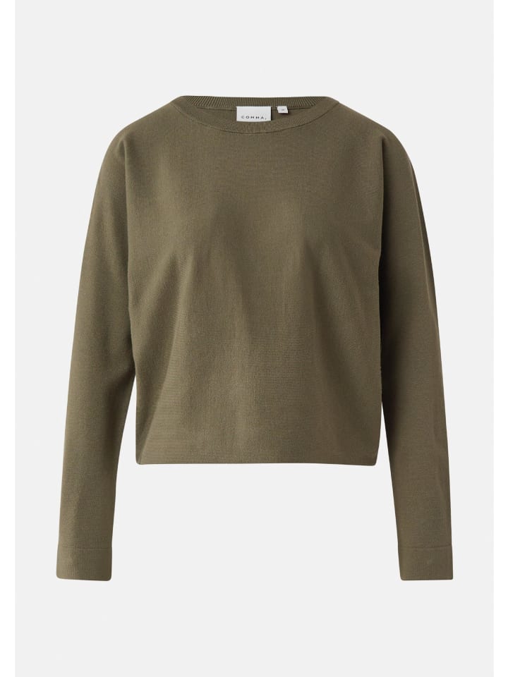 

Comma Вязаный свитер цвета 7992_оливково-зеленый