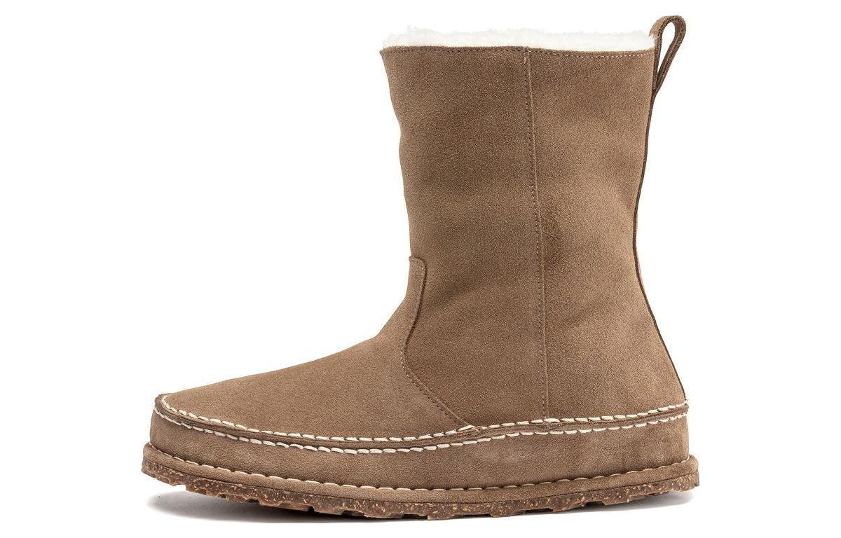 Birkenstock Ботильоны женские коричневые узкие