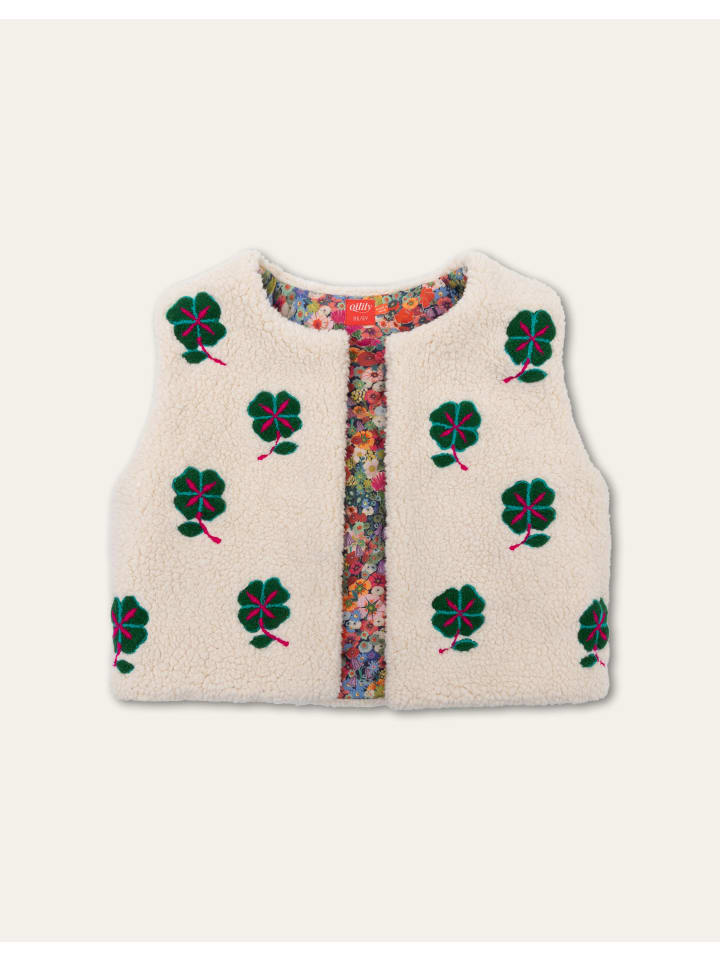 

Oilily Жилет Clover белого цвета