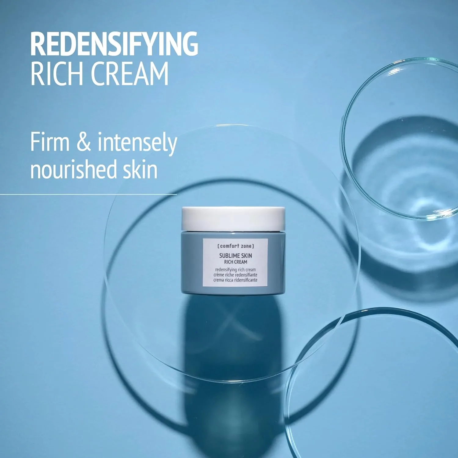 [ comfort zone ] Sublime Skin Rich Cream, интенсивное увлажняющее питательное средство, осветляет, тонизирует, подтягивает, антивозрастной уход, натуральные ингредиенты, морской экстракт, для зрелой и очень сухой кожи, 60 мл — фото 2