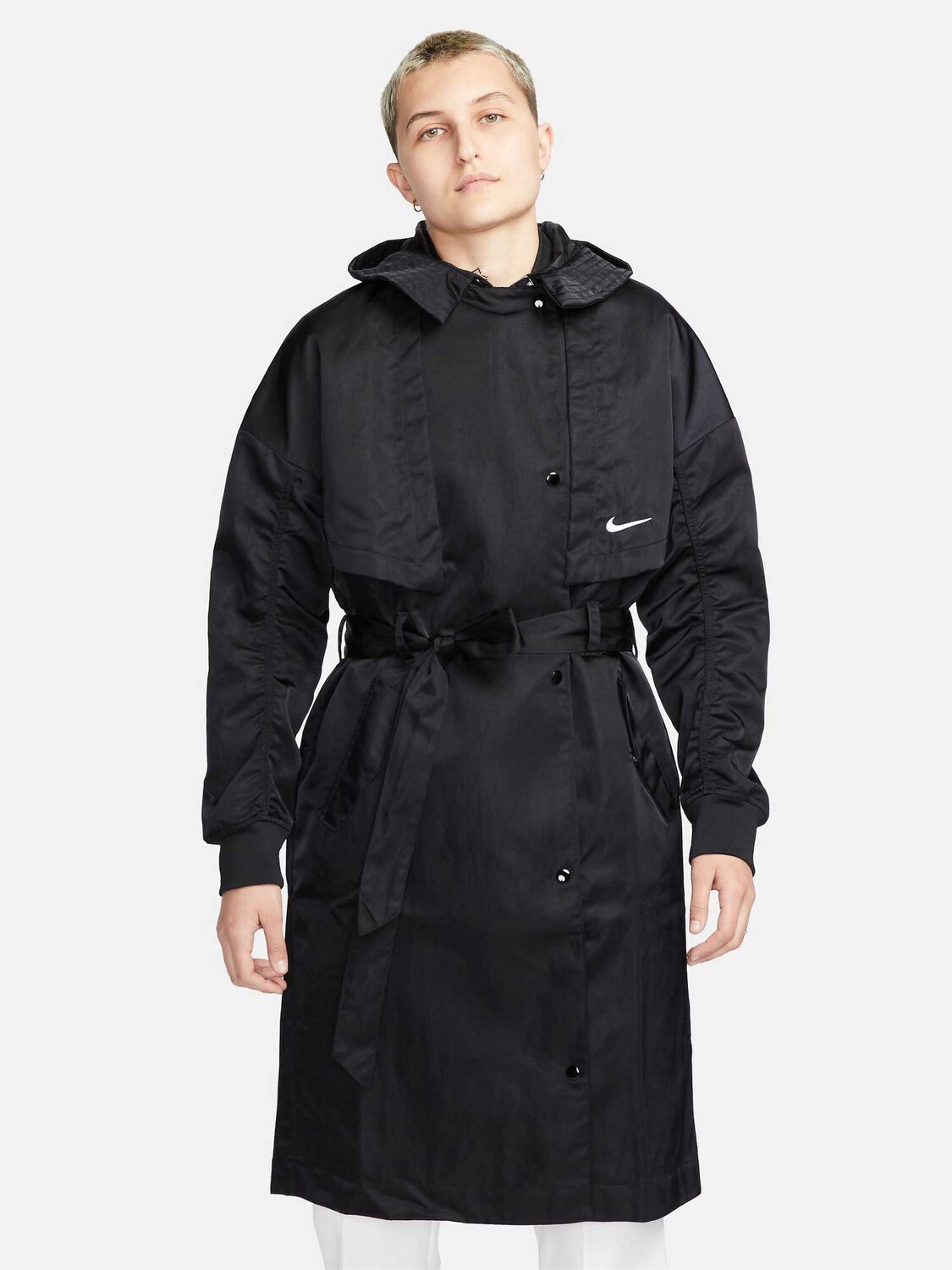 

Куртка Nike W NSW ESSNTL JKT TRENCH SU, черный