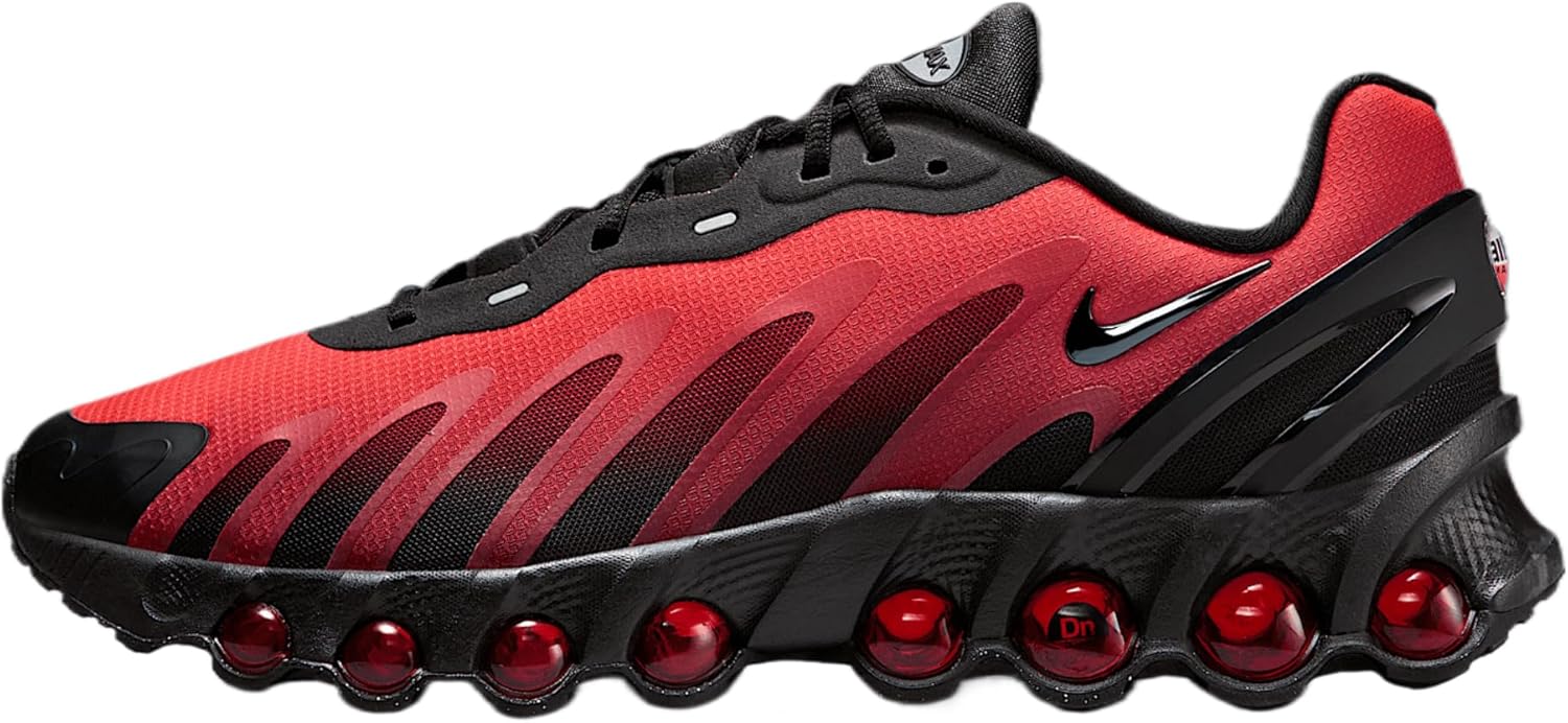 

Кроссовки NIKE AIR MAX DN8 «ЧЕРНЫЙ/ЧЕРНЫЙ-СПОРТИВНЫЙ КРАСНЫЙ-ЯРКО-МАЛИНОВЫЙ», Black/Gym Red/Bright Crimson/Black