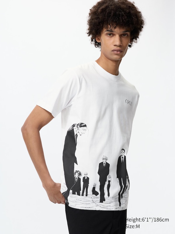 Футболка UT Manga 100th Uniqlo, 00 white — фото 2