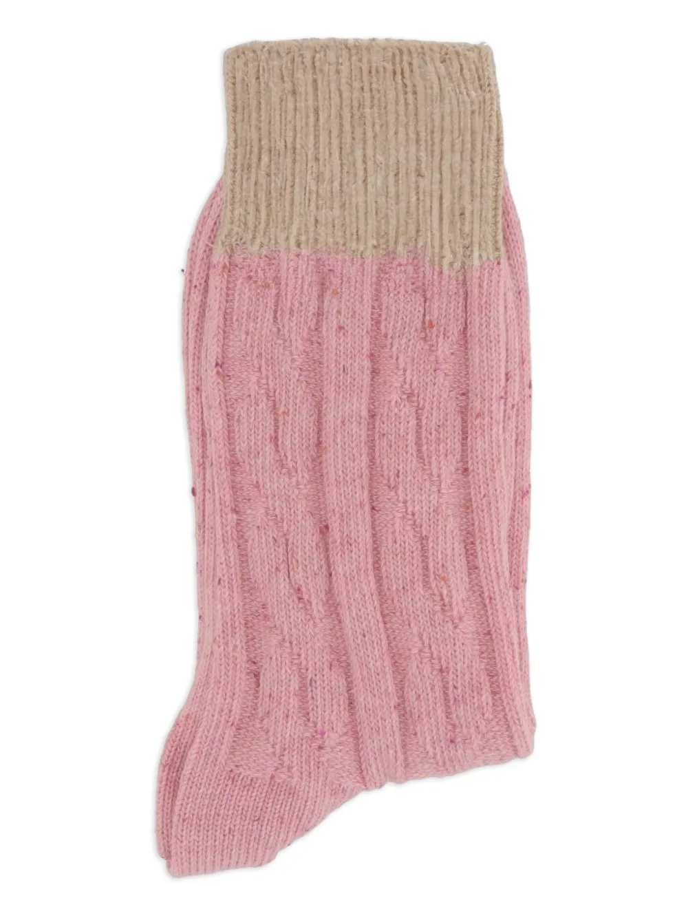 

Носки фактурной вязки Paul Smith, розовый
