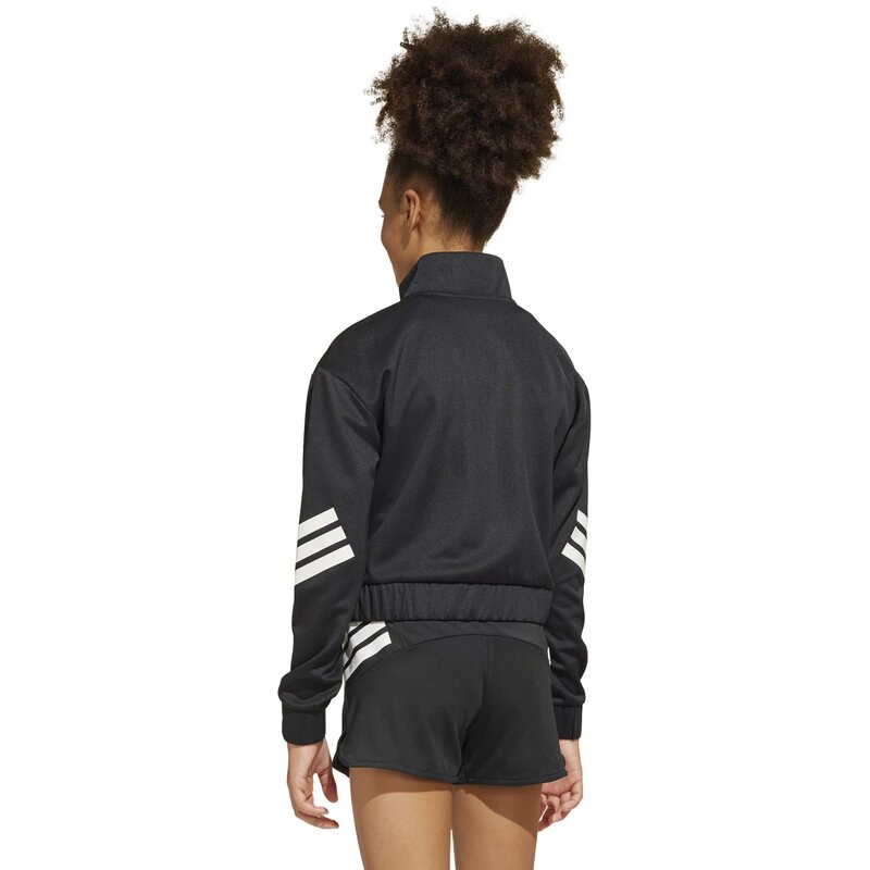 Куртка спортивная NXT детская с застежкой-молнией Adidas, черный — фото 3