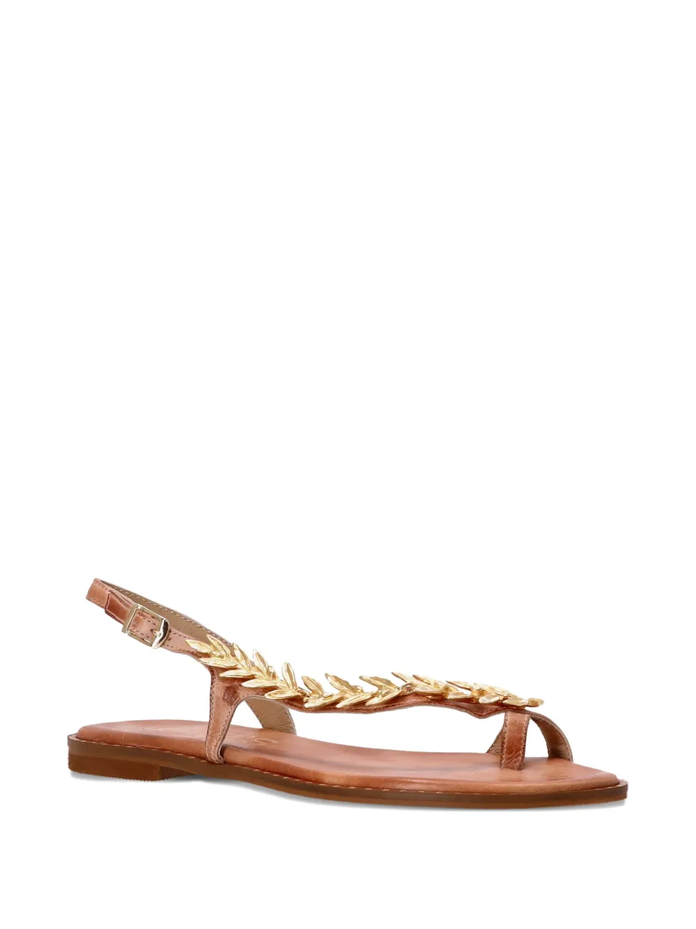 Декорированные сандалии с ремешком на пятке Kotris Sandals, нейтральный — фото 2