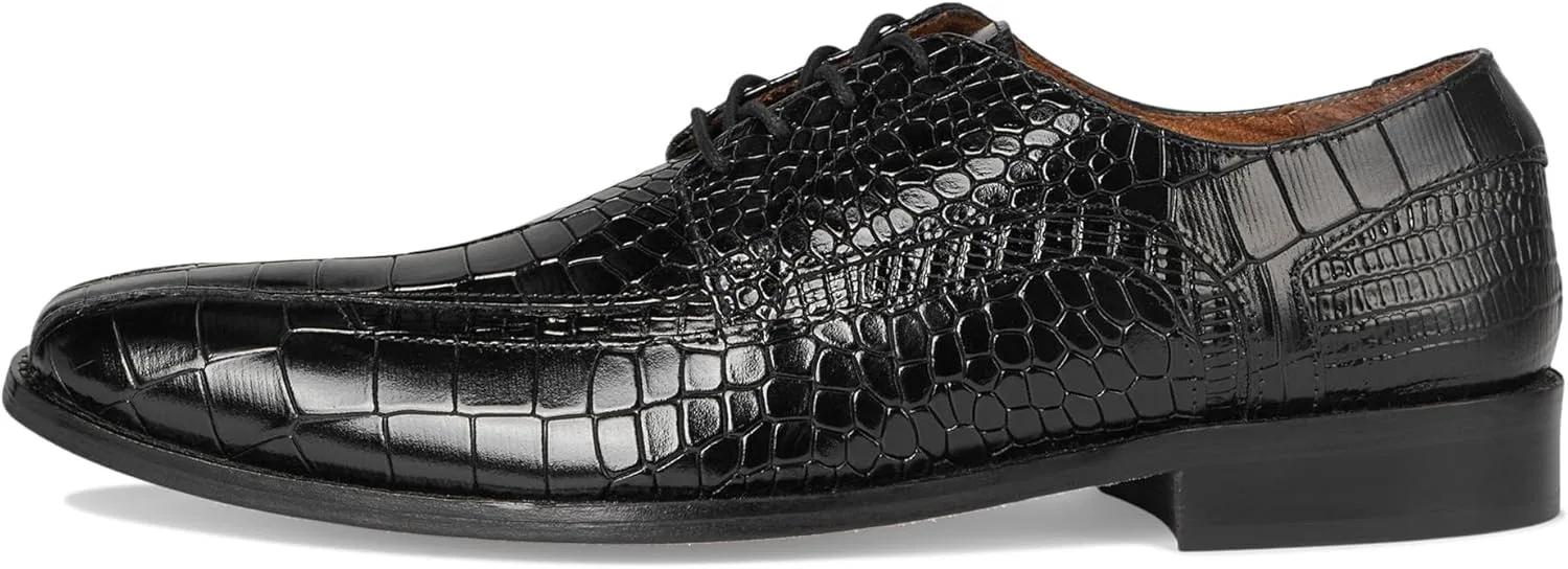 Туфли Stacy Adams Herren Gabardo Bike Toe Lace Up Oxford, Black — фото 4