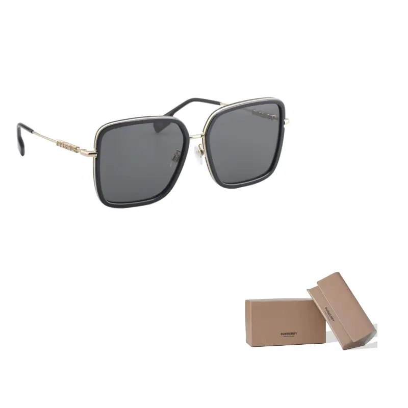 

Burberry Титан скунэй солнцезащитные очки унисекс black