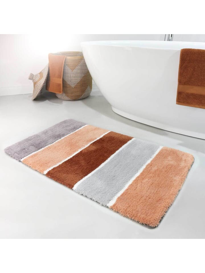 

Коврик для ванной Homie Living, цвет lachs braun grau