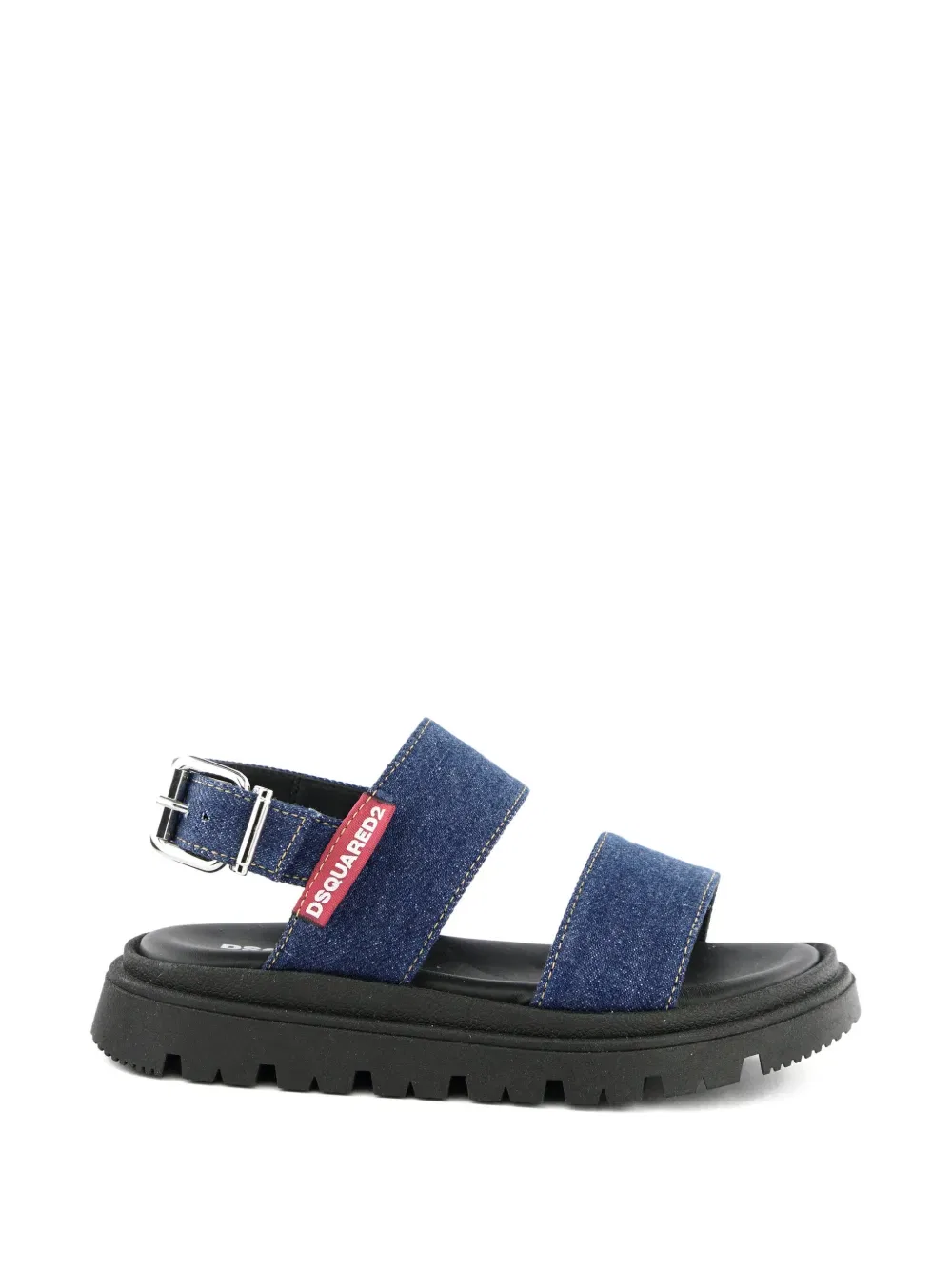 Джинсовые сандалии Dsquared2 Kids, синий