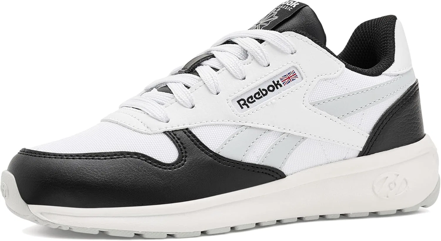Кроссовки-ролики Reebok Classic, черный/белый/светло-серый
