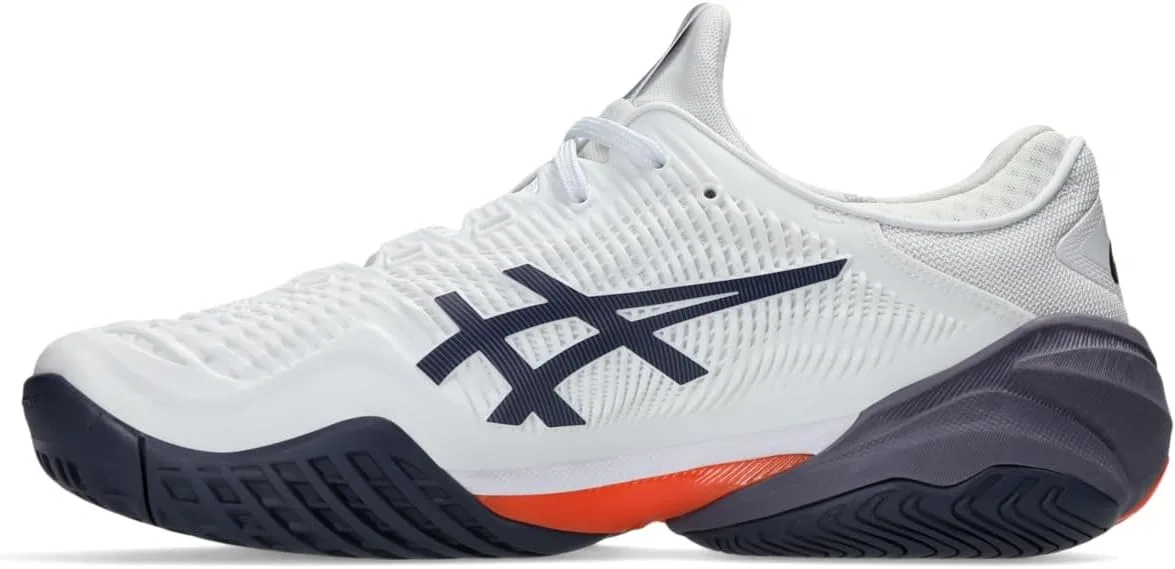 Кроссовки ASICS Men's Court FF 3, White Greyish Purple — фото 4