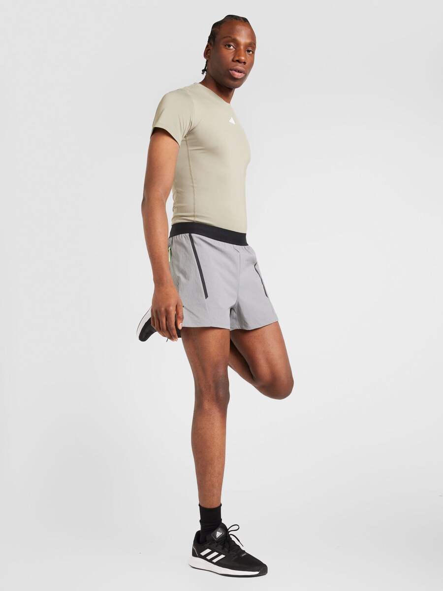 Обычные тренировочные брюки ADIDAS PERFORMANCE D4T Pro Series Adistrong, серый — фото 4