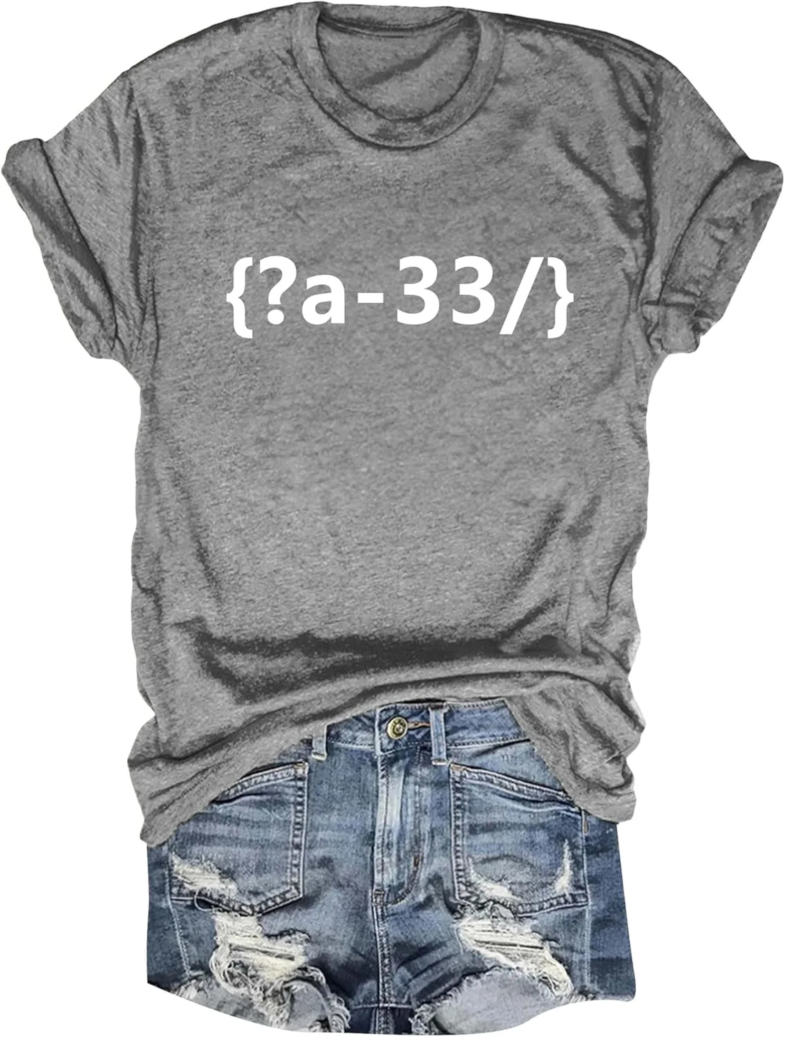 

Женская футболка с коротким рукавом и принтом Thirty Three PUDANA