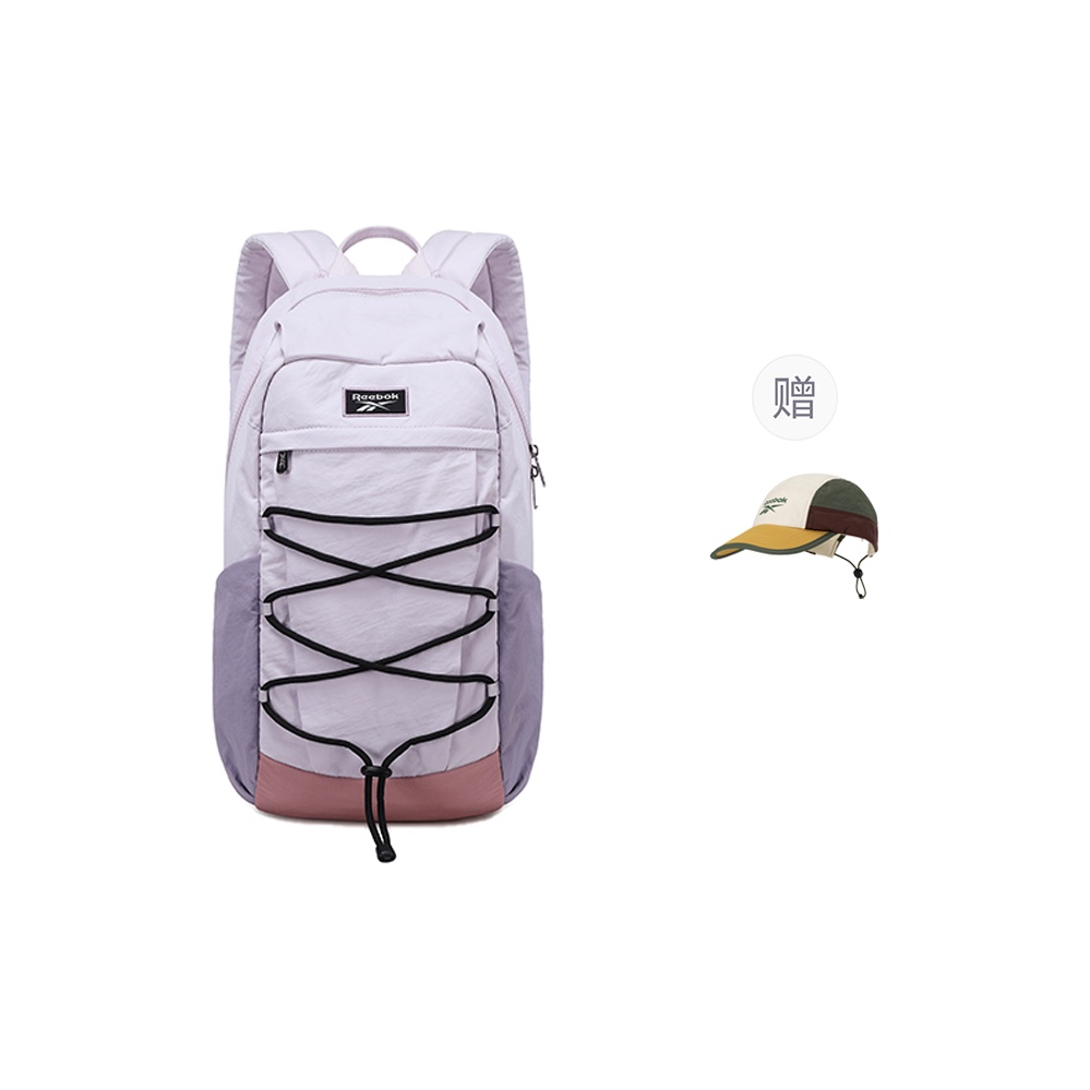 

Reebok Рюкзак из ткани Unisex, цвет Apricot Green/Lavender/Black