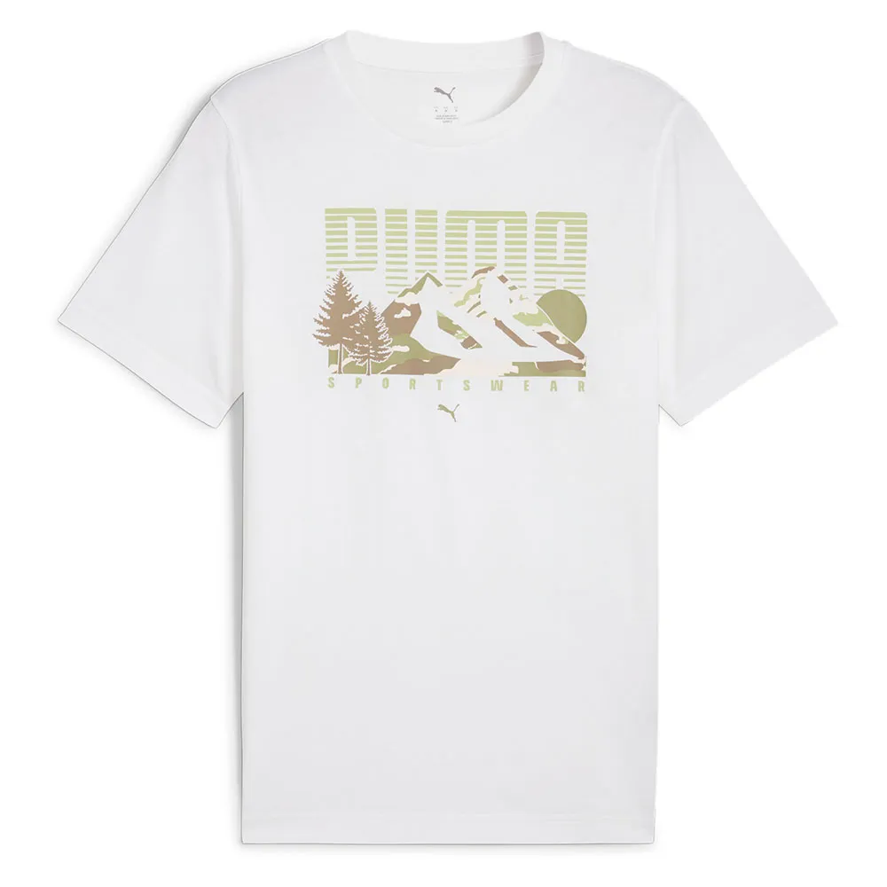 

Футболка с коротким рукавом Puma Mountain, белый