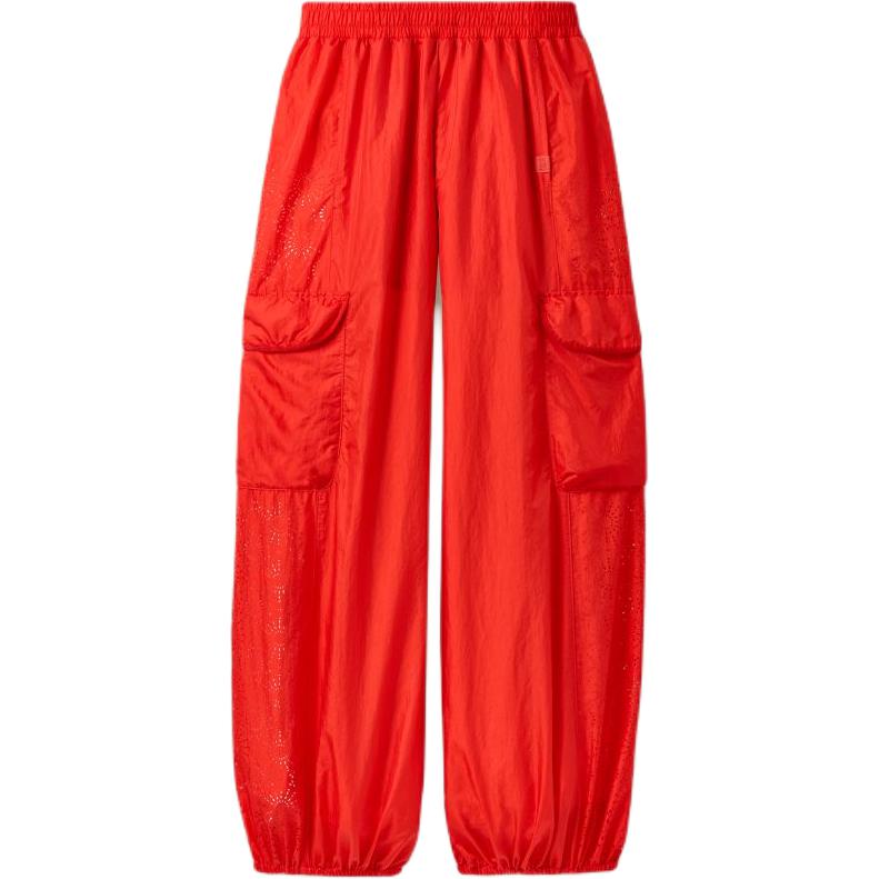 

UGG Повседневные брюки женские Lobster Red с умеренными манжетами