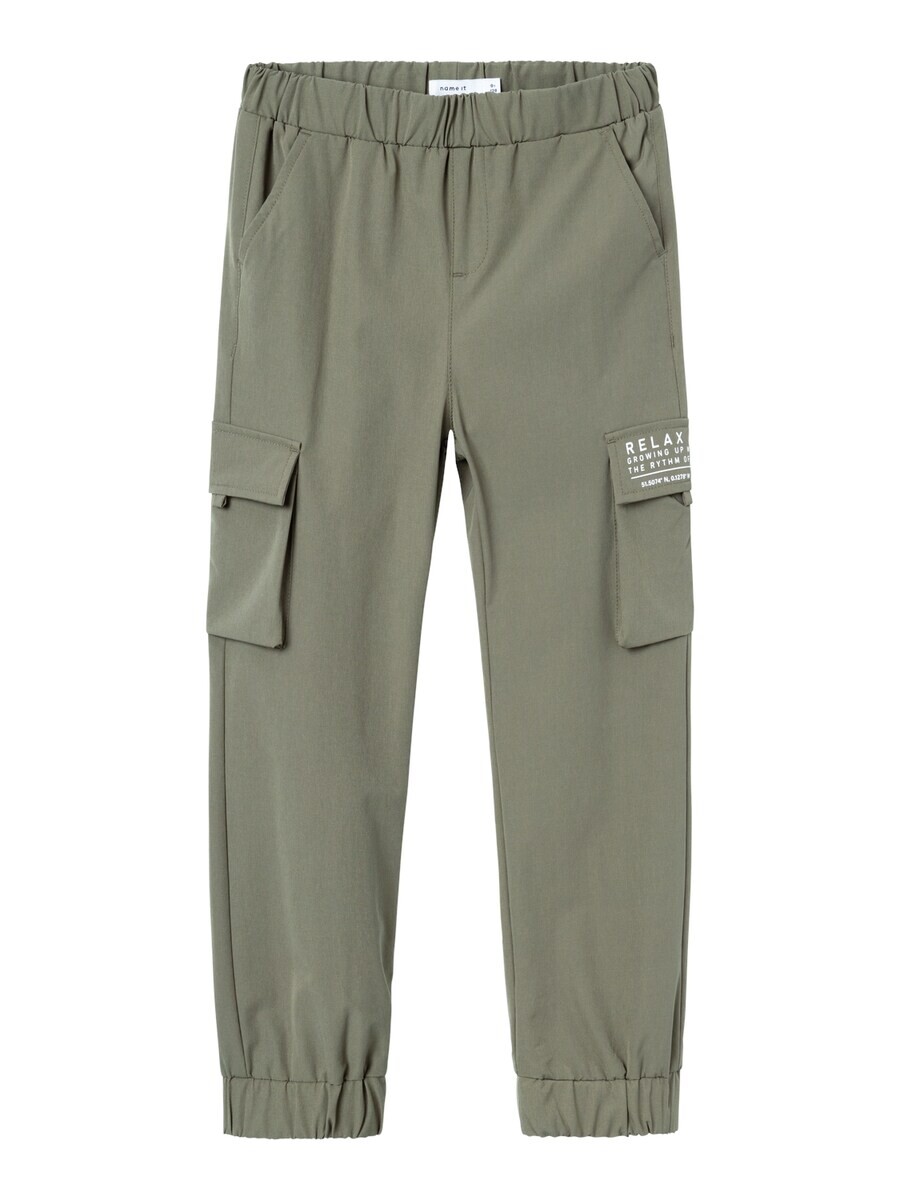 

Тканевые брюки NAME IT Tapered Pants NKMNAVAST, оливковый