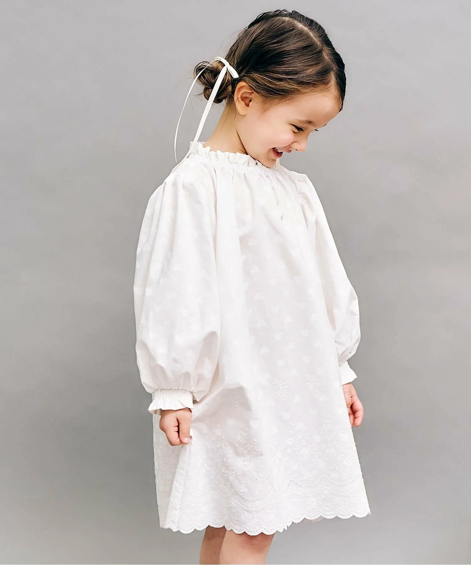 Платье tinybear с вышивкой Apres les cours, Off white